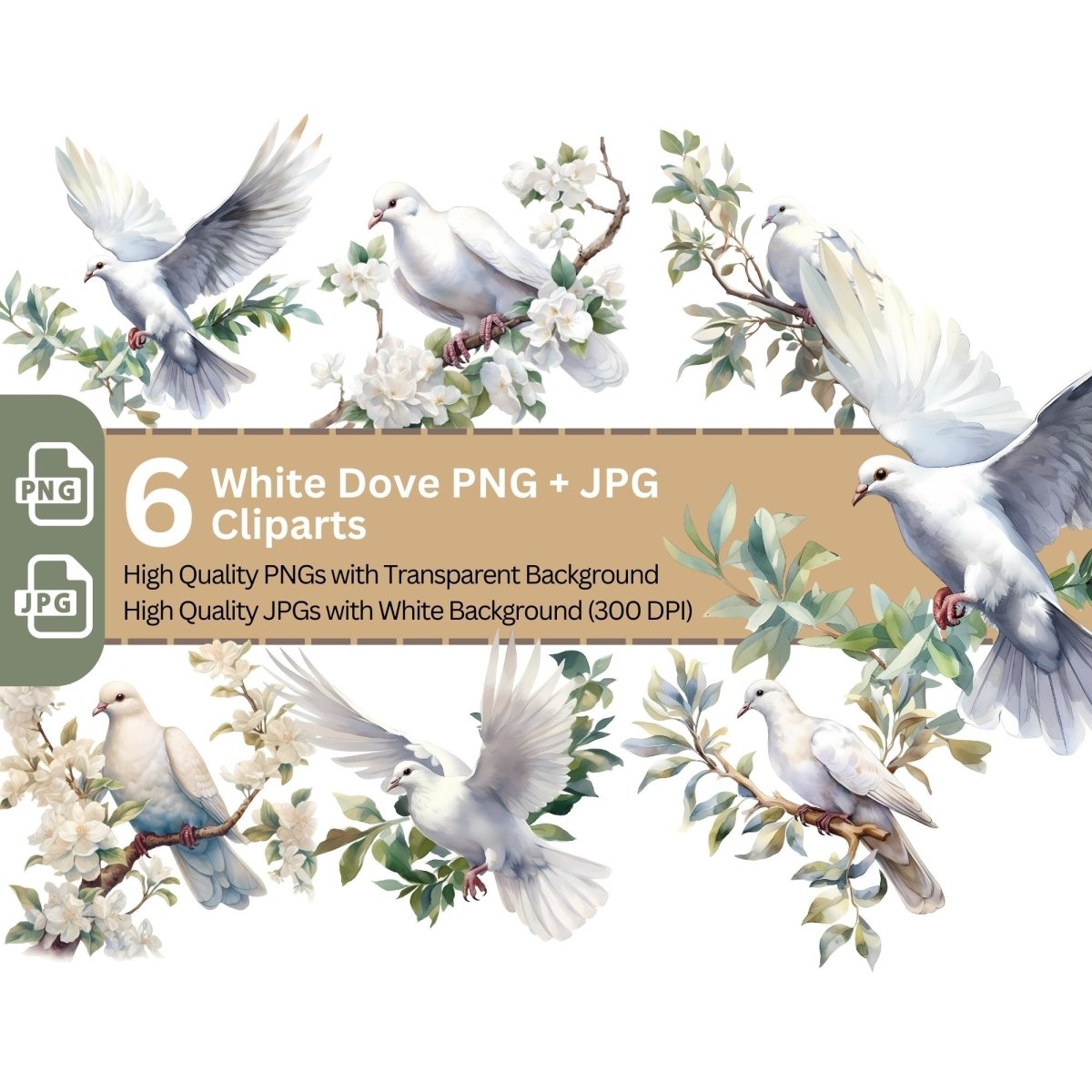 Free clip doves background, Download Free clip doves background png ...