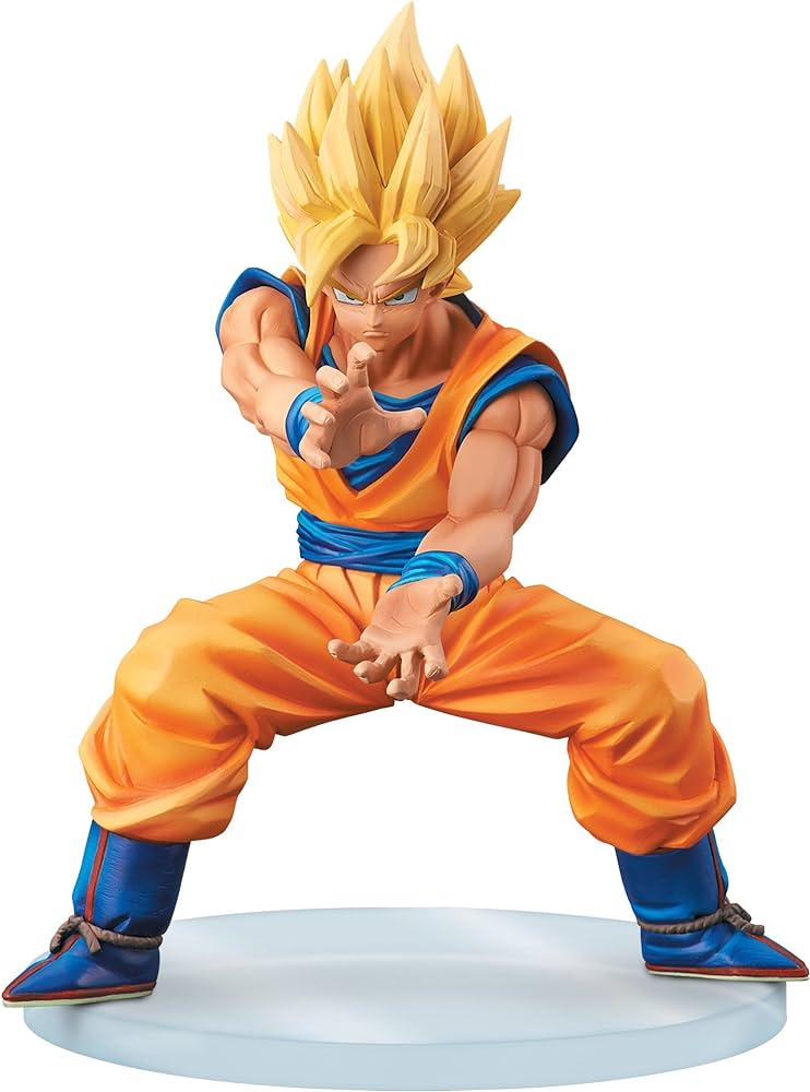 Banpresto Dragon Ball Z 5.1-Inch Super Saiyan Goku Dramatic ... - Clip ...