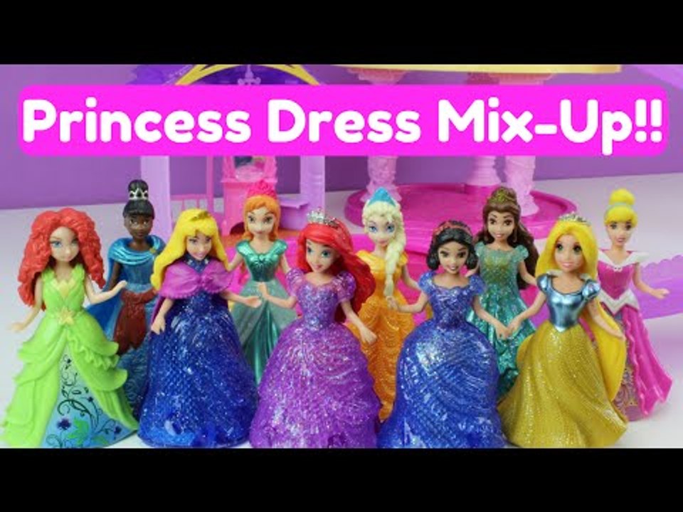 Glitter Gliders & MagiClips Princess Dress Mix-Up - Clip Art Library