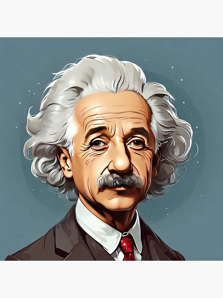 Albert Einstein Vektor, Aufkleber Clipart Die Zeichentrickfigur ...