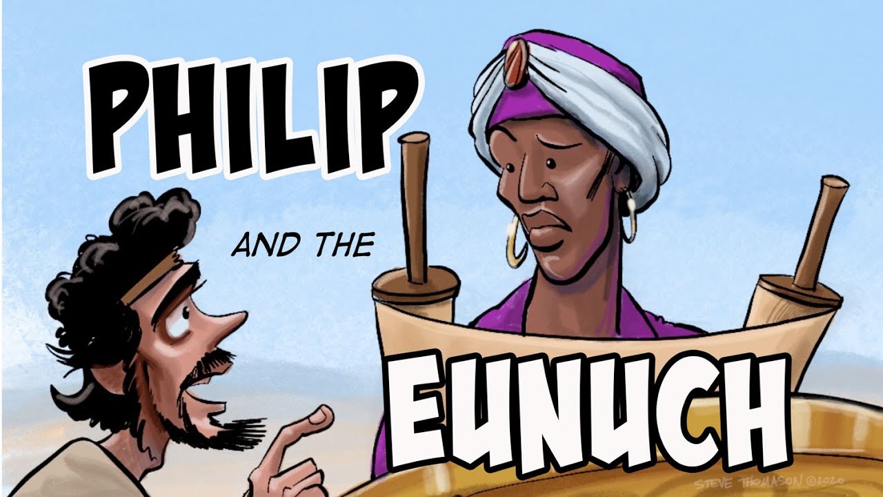 Philip and the Ethiopian Eunuch in Acts 8 - Clip Art Library