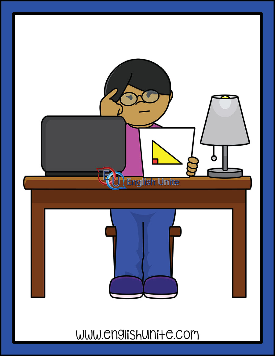 English Unite - Evening Routine - Do Homework 3 - Clip Art Library