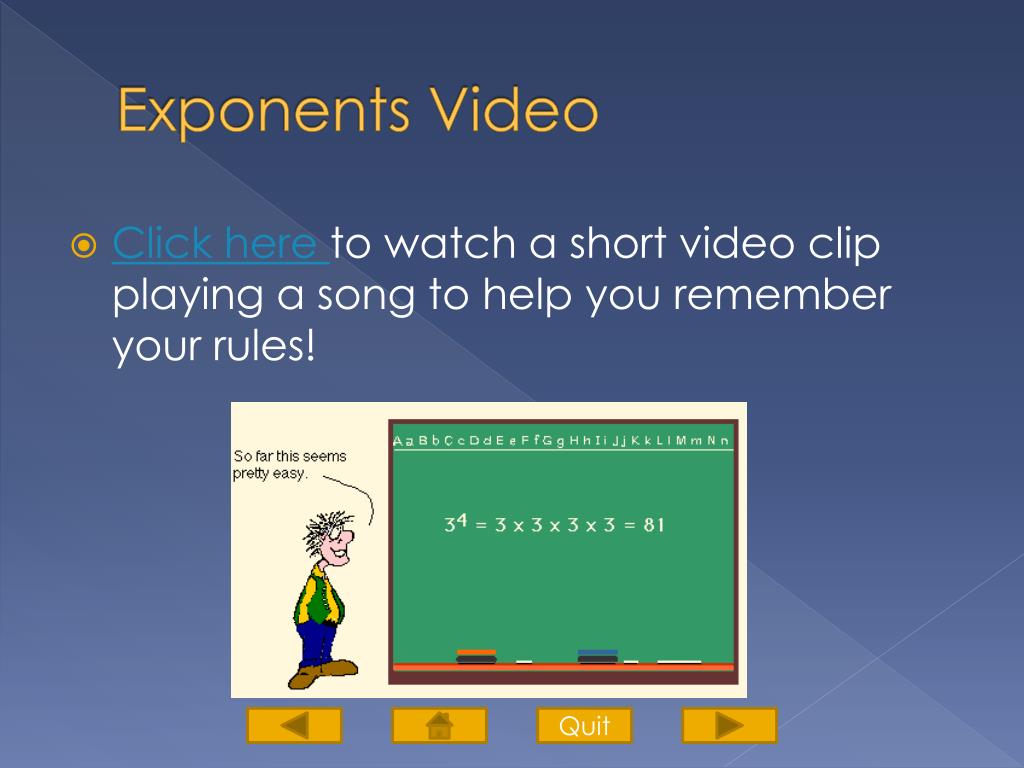 taylormath / Exponents - Clip Art Library