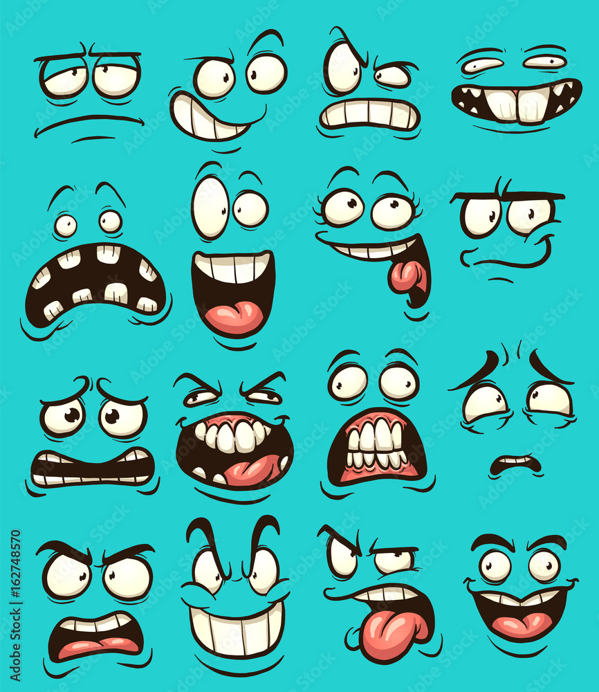 Free clip faces cartoon, Download Free clip faces cartoon png images ...