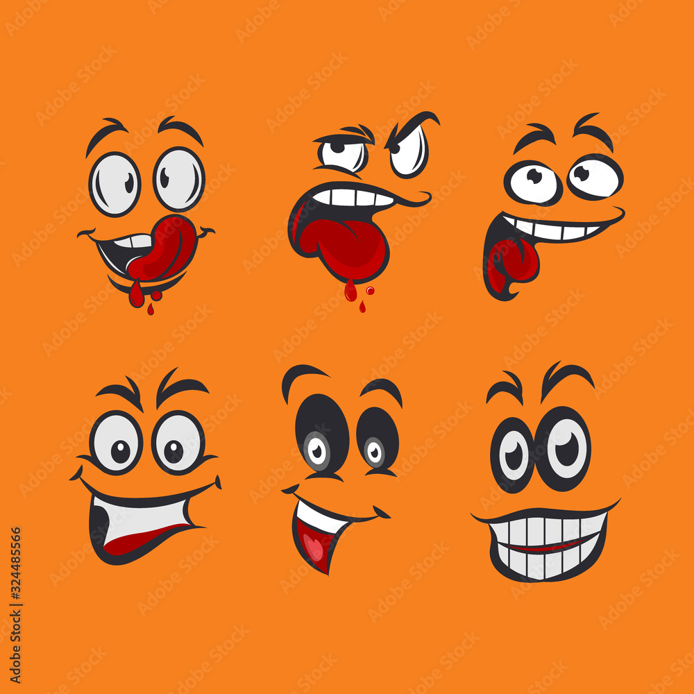 Free clip facial expressions cartoons, Download Free clip facial ...