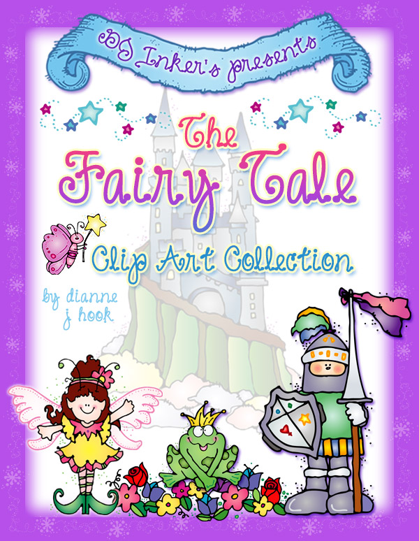 Fairy Tale Clip Art Collection - 5 Download Bundle - Clip Art Library