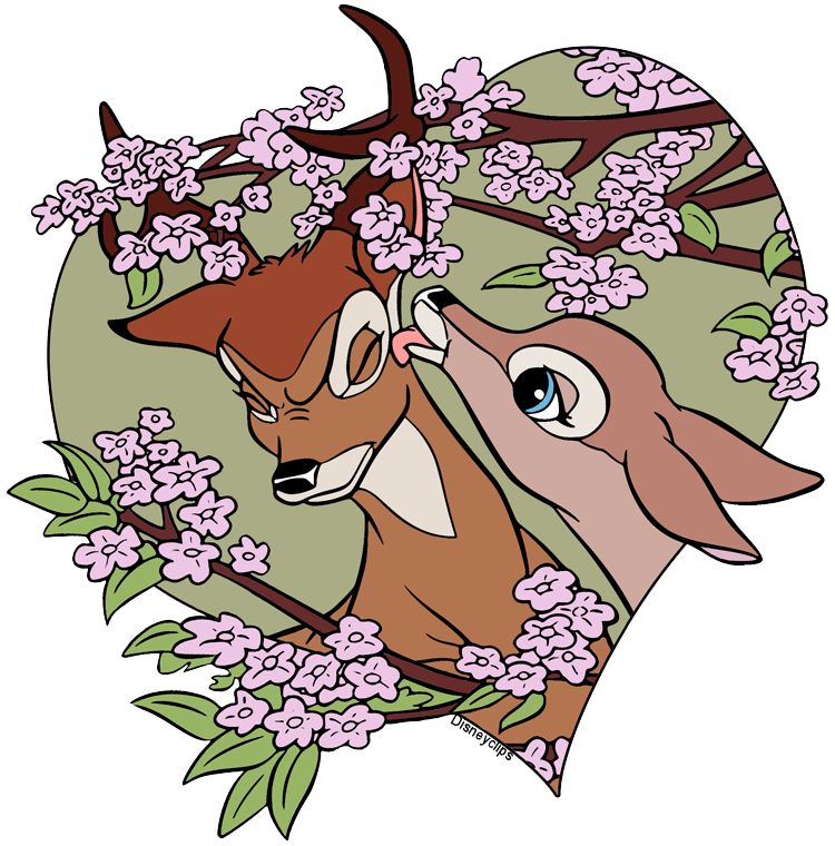 Bambi & Faline Clip Art Images | Disney Clip Art Galore - Clip Art Library