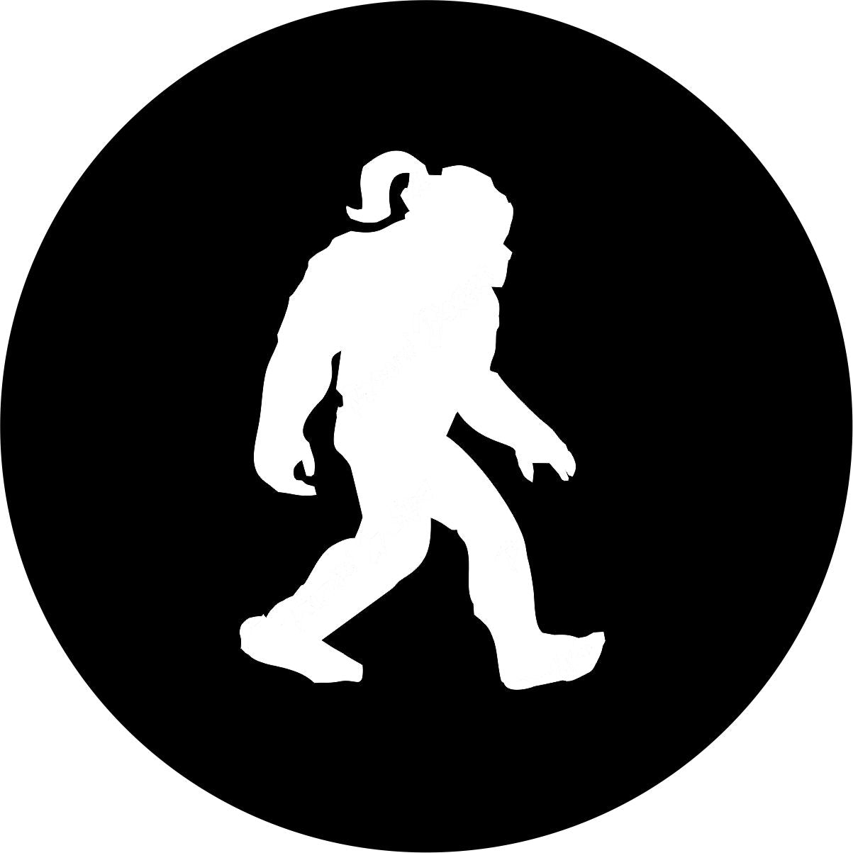 Shesquatch Female Bigfoot Sasquatch Spare Tire Cover - Clip Art Library