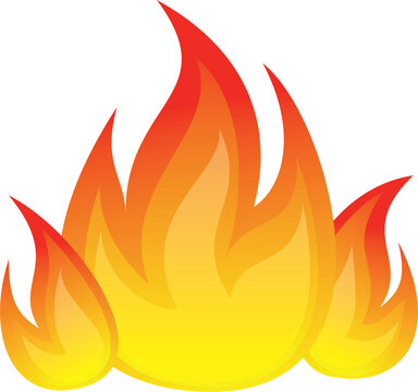 Flames Clip Art Digital Fire Flame Clip Art Overlays in Png Format ...