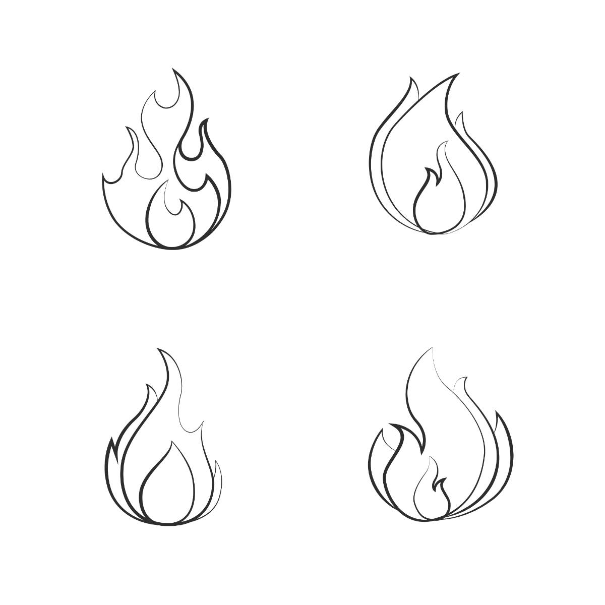 FREE Flame Templates & Examples - Edit Online & Download ... - Clip Art ...