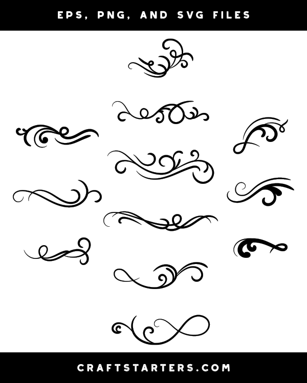 Free clip flourish swirlss, Download Free clip flourish swirlss png ...