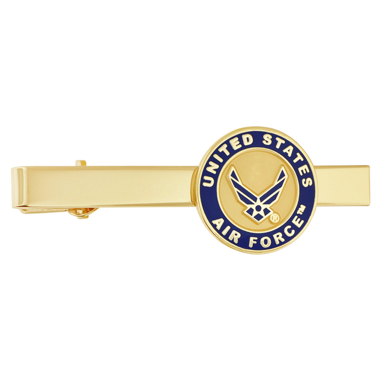 Officially Licensed Engravable U.S Air Force Tie Clip | PinMart - Clip ...