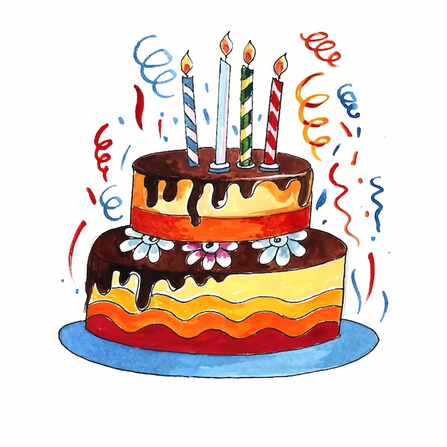 Free Birthday Cake Clip Art Birthday Cake PNG Pic Nohat Cc Clip