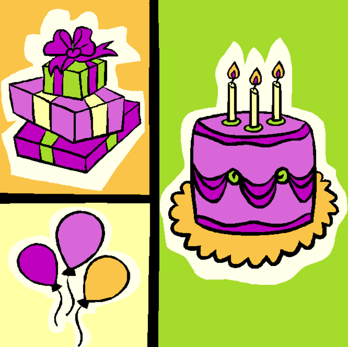 BIRTHDAY CLIP ART | Best Free, Printable Happy Birthday Clip Art ...