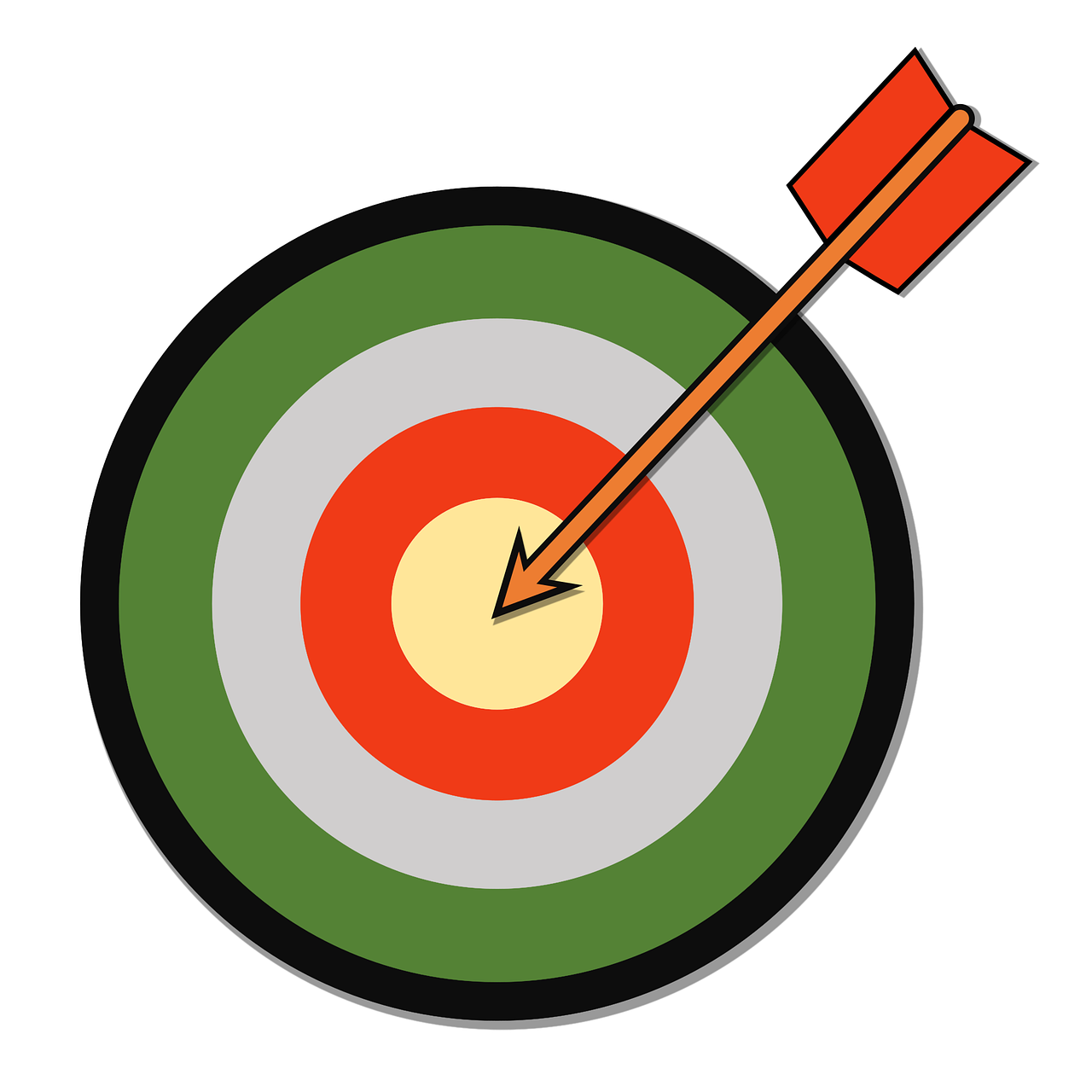 Download Bullseye, Target, Archery. Royalty-Free Vector Graphic ...