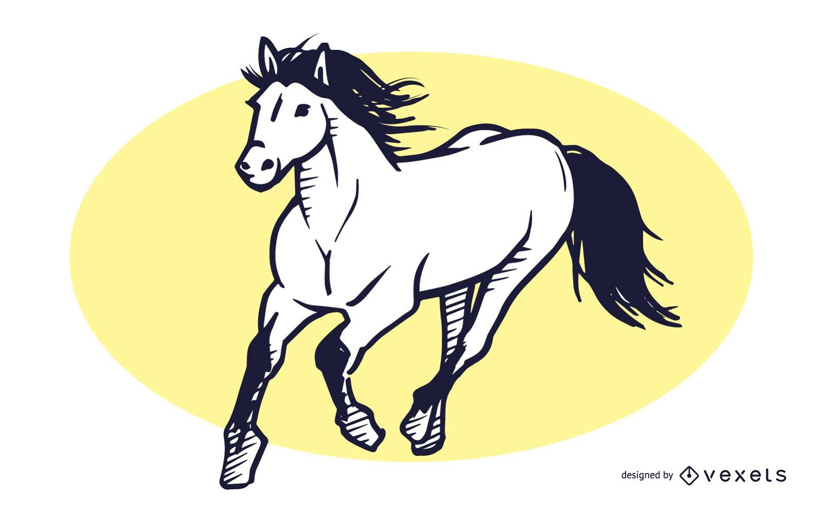 Free Horse Vector Graphics Vector Download - Clip Art Library