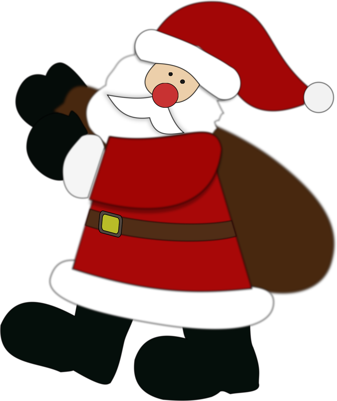 Download Santa Claus, Christmas, Holidays. Royalty-Free Vector ...