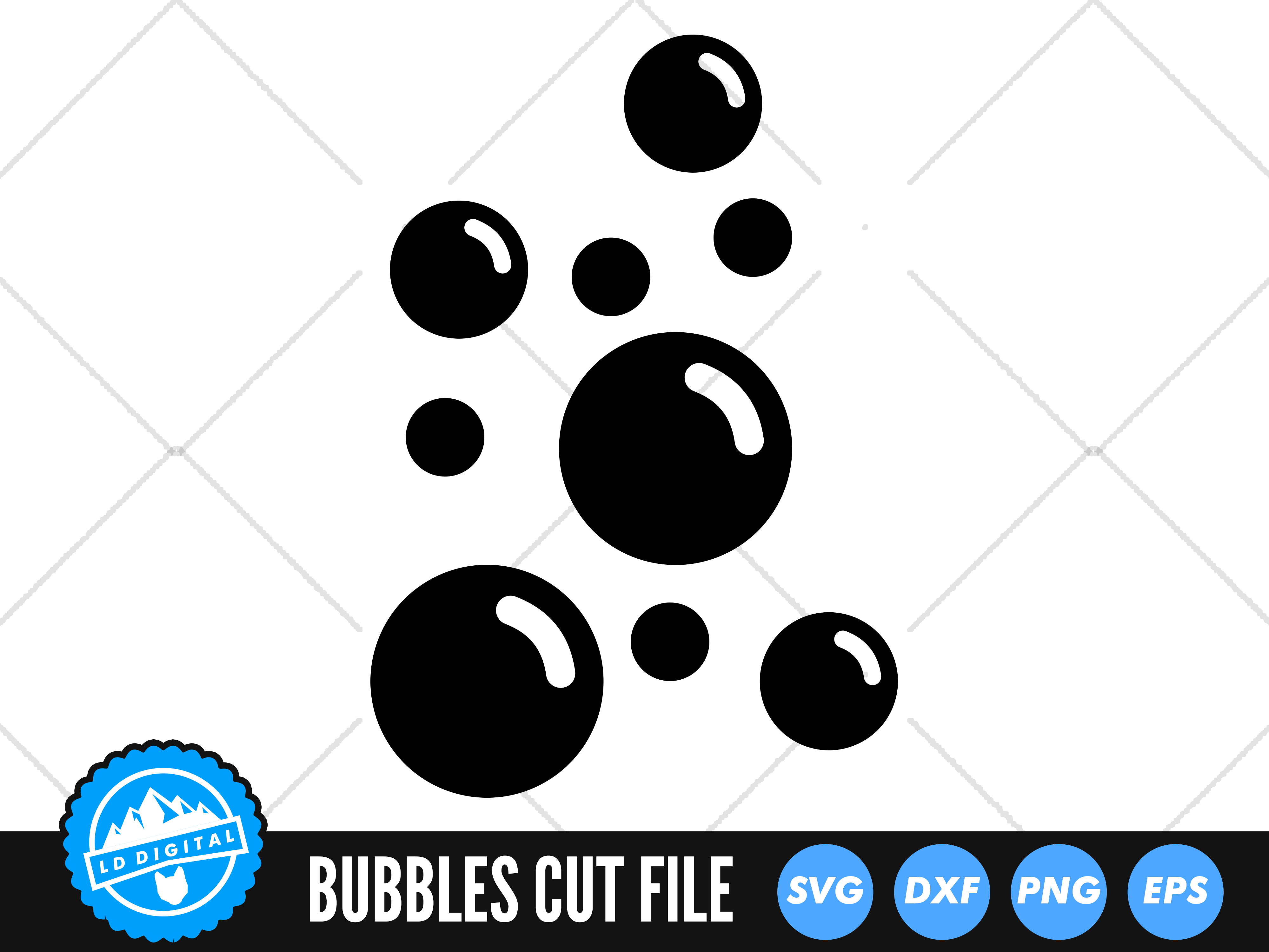 Bubble SVG | Bubbles Cut File | Bath SVG | Soap Bubbles Clip Art ...