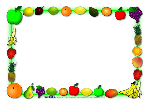 Free clip fruit border, Download Free clip fruit border png images ...