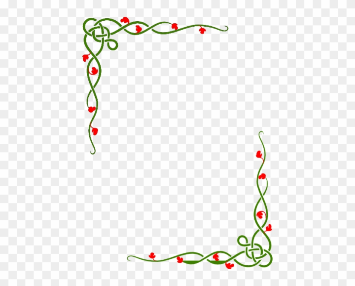 Free: Green Vines Clip Art - Borders For Funeral Programs - nohat.cc ...