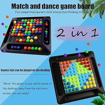 Mezetihe Game Ball Game, Clip Beads Board Game, Rainbow Ball ... - Clip ...