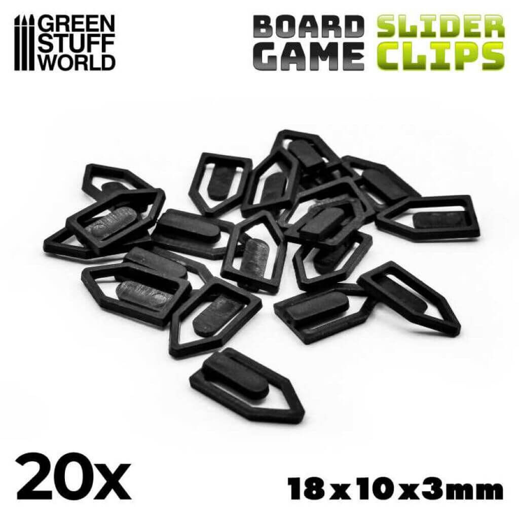 Board Game Slider Clips - Black, 4,80 € - Clip Art Library