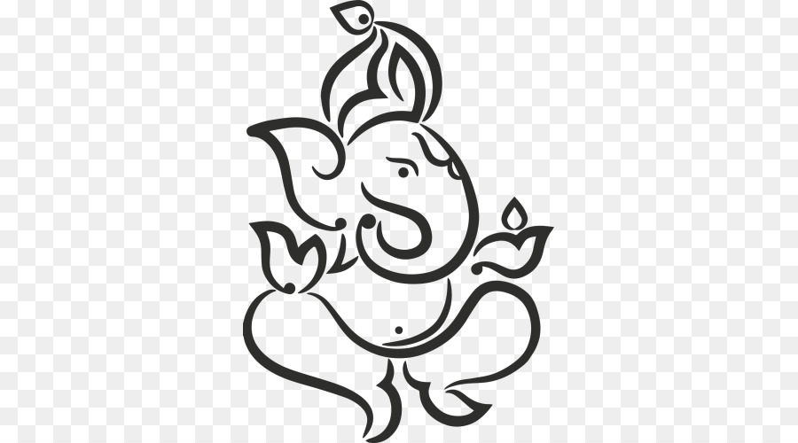 Ganesh Outline Vector Art, Icons, and Graphics for Free Download - Clip ...