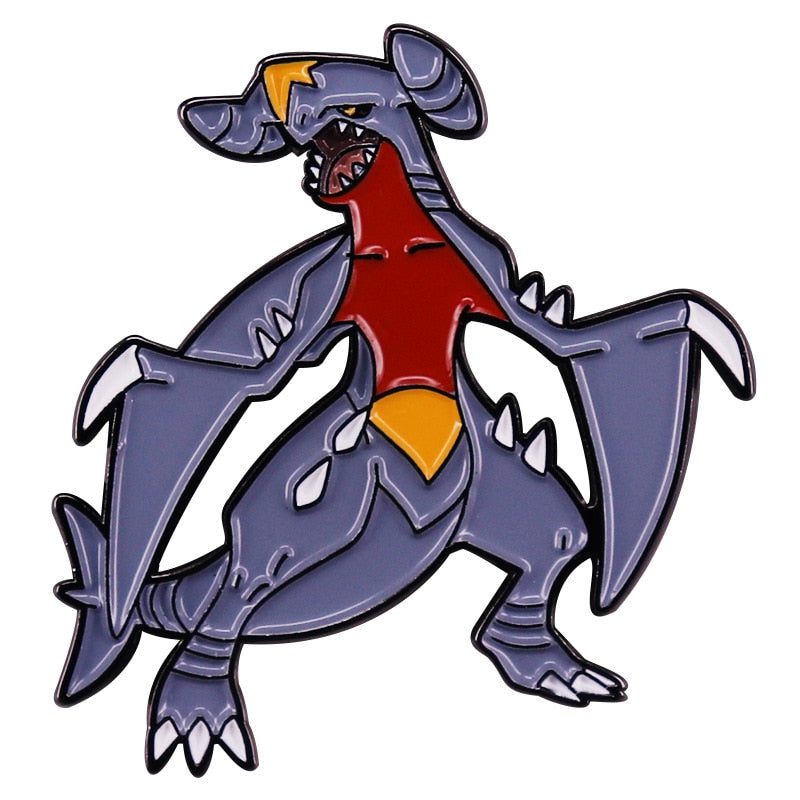 Pokemon Garchomp Enamel Pin - Distinct Pins - Clip Art Library