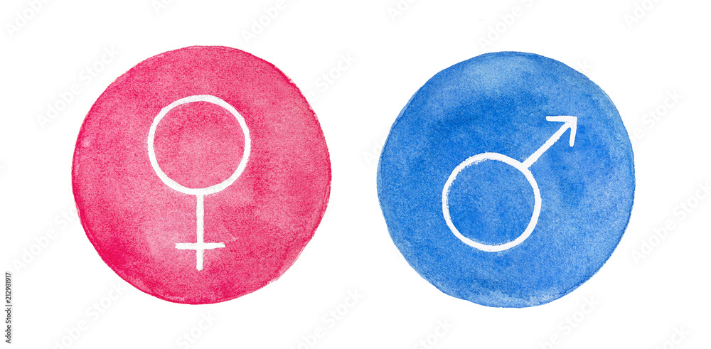 Premium Vector Male And Female Symbols Vector Icon Illustration