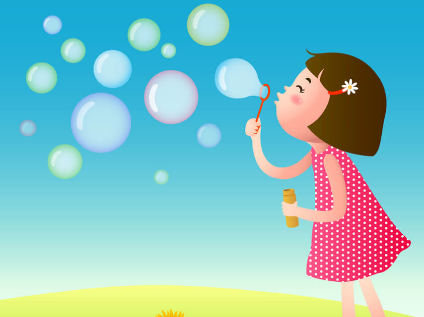 Free clip girl blowing bubbles, Download Free clip girl blowing bubbles ...