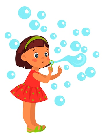 Free clip girl blowing bubbles, Download Free clip girl blowing bubbles ...