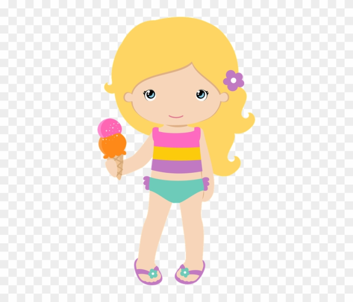 Free clip girl pools, Download Free clip girl pools png images, Free ...