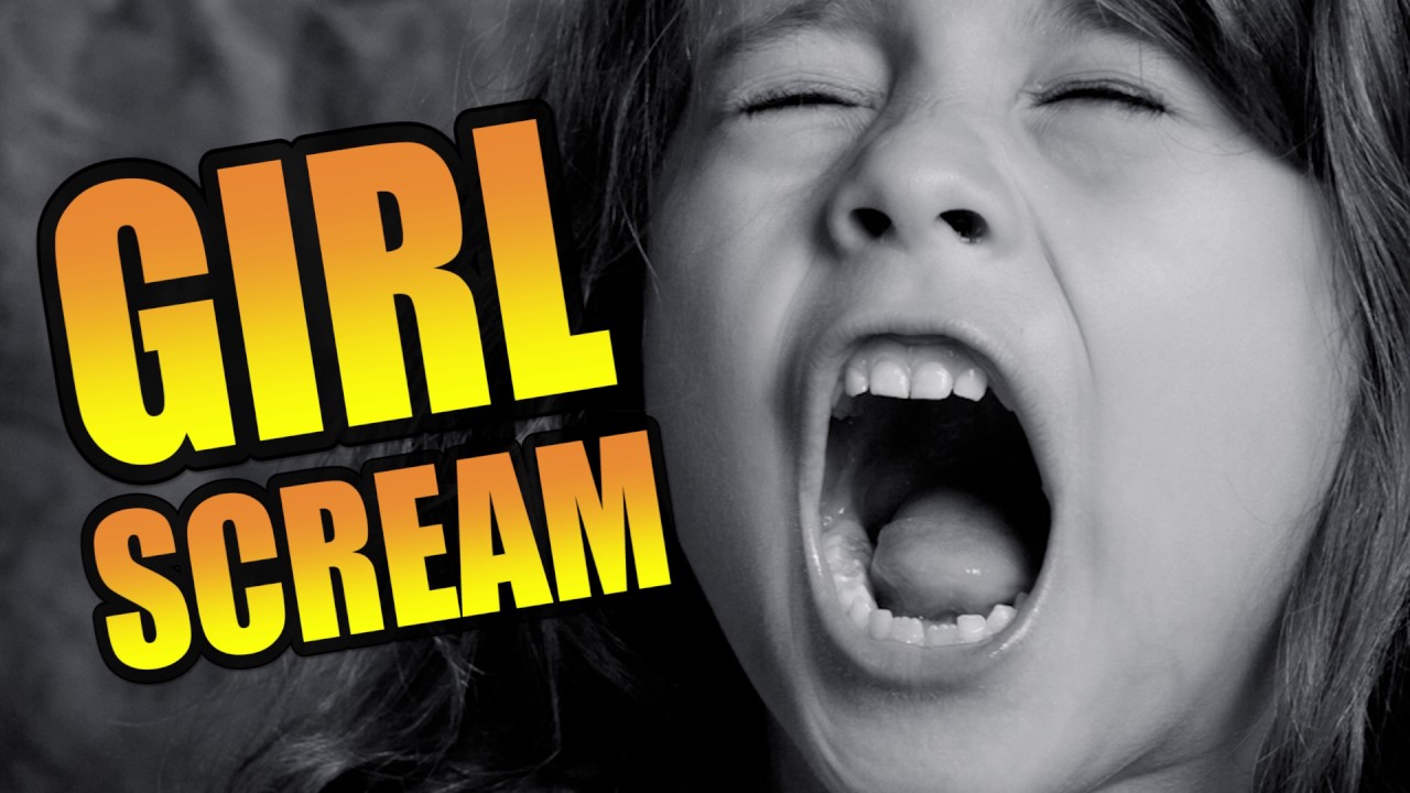 Free clip girl scream, Download Free clip girl scream png images, Free ...