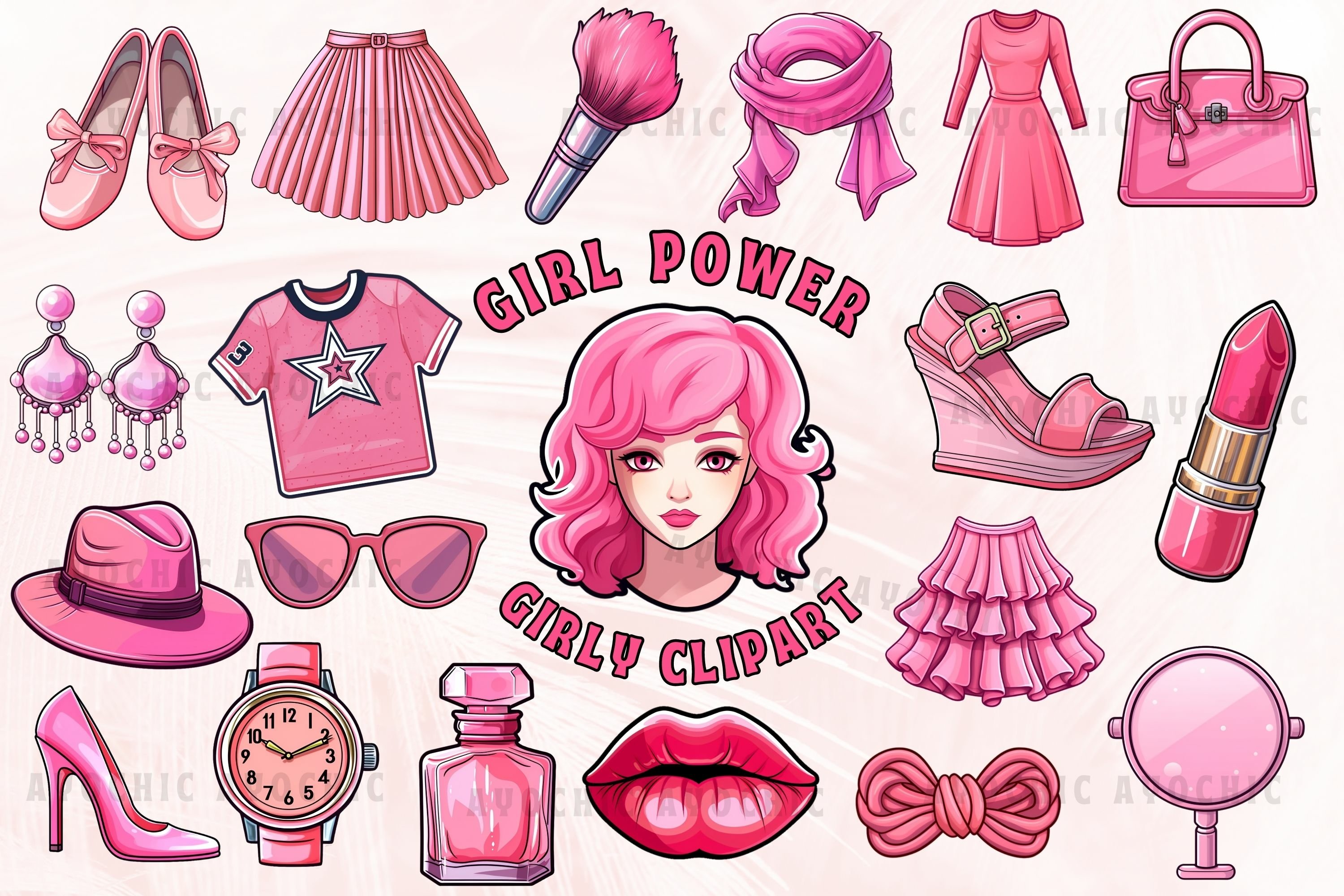 Free Clip Girly Stuffs, Download Free Clip Girly Stuffs Png Images 