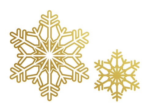 Free clip gold snowflakes, Download Free clip gold snowflakes png ...