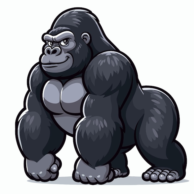 Gorilla Clip Art Images - Free Download on Freepik - Clip Art Library