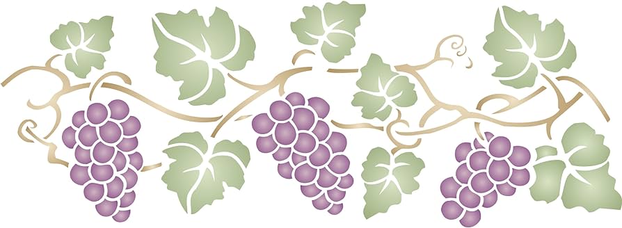 Free clip grapevine stencil, Download Free clip grapevine stencil png ...