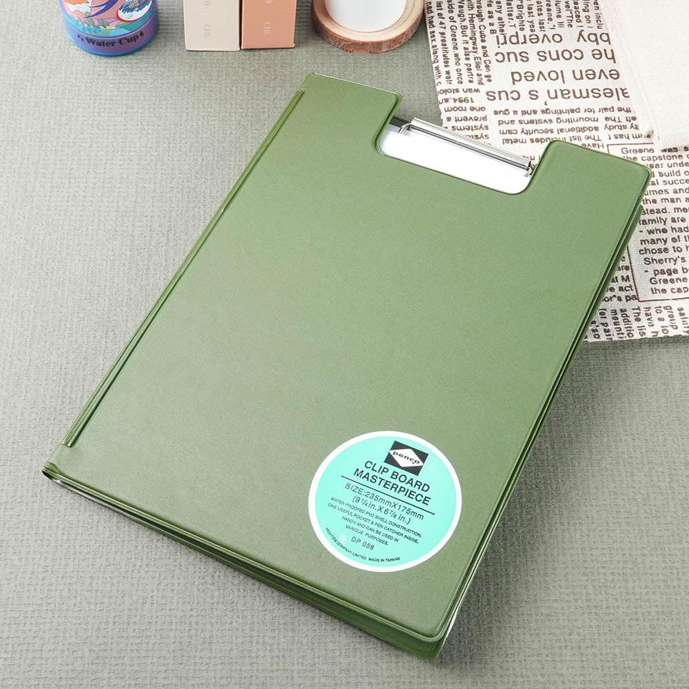 HIGHTIDE A5 Clip Backing Board - Olive Green Office Supplies – CHL ...