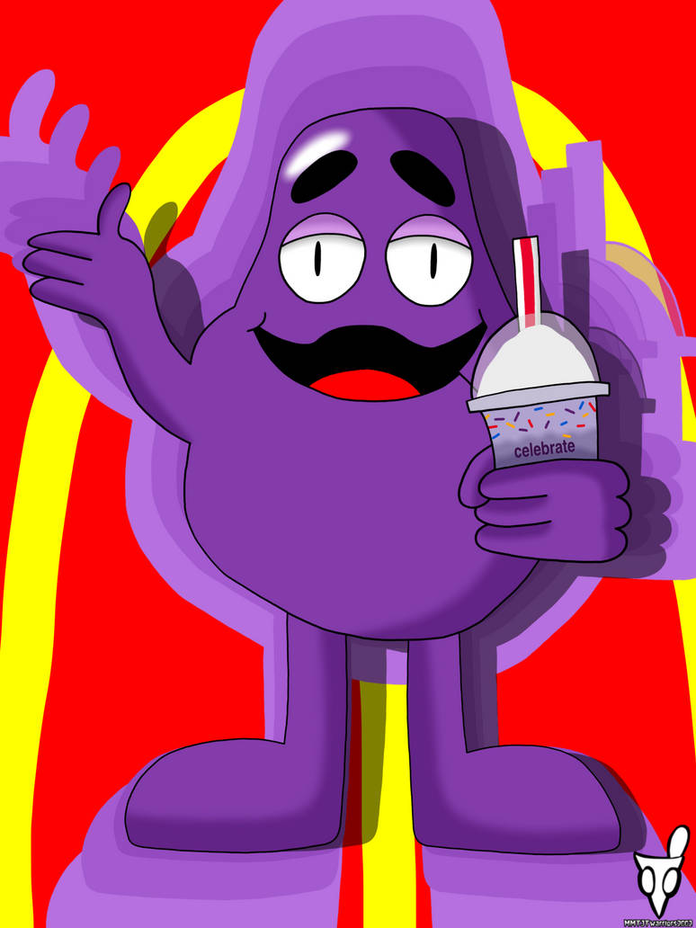 McDonalds Grimace Paper Clip - 1992 | jadedoz | Flickr - Clip Art Library