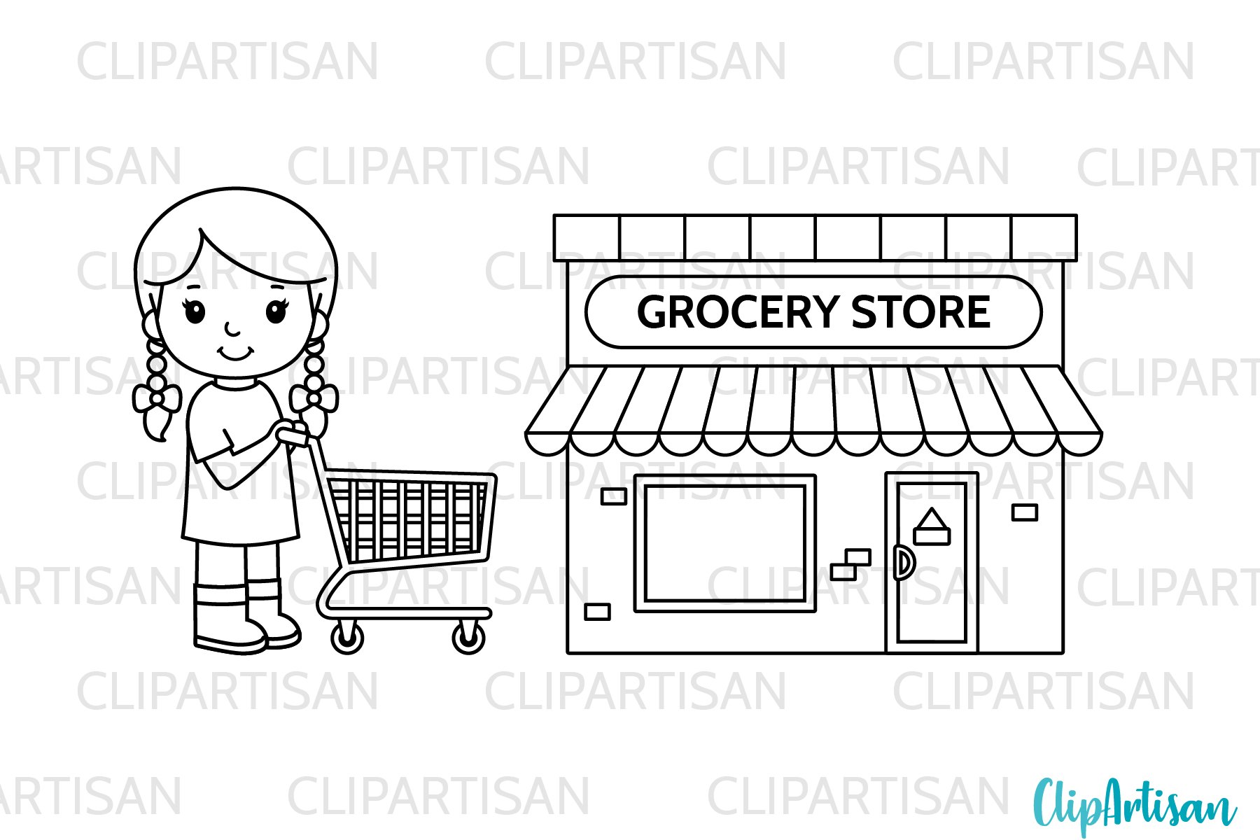 Free clip groceries, Download Free clip groceries png images, Free ...