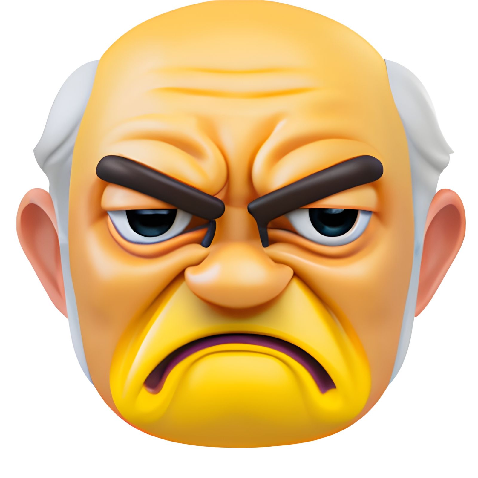 Grumpy Old Man Cartoon Stock Vector Illustration and Royalty Free ...