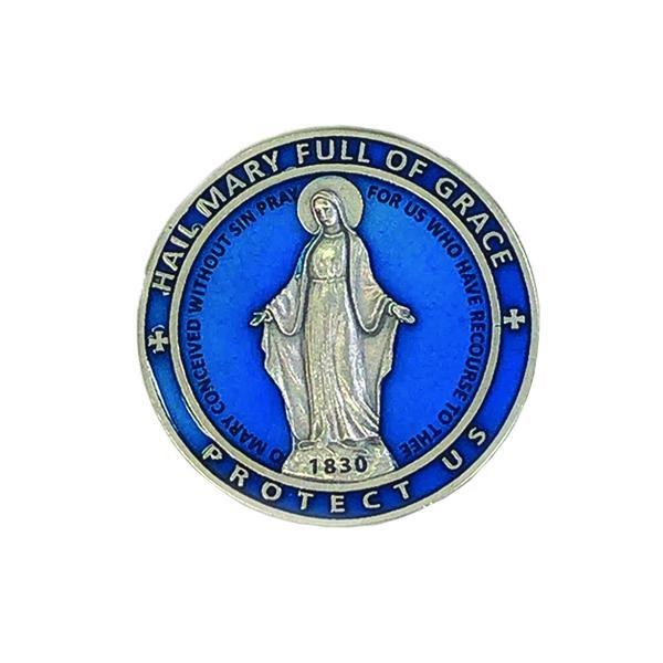 HAIL MARY BLUE VISOR CLIP - Clip Art Library