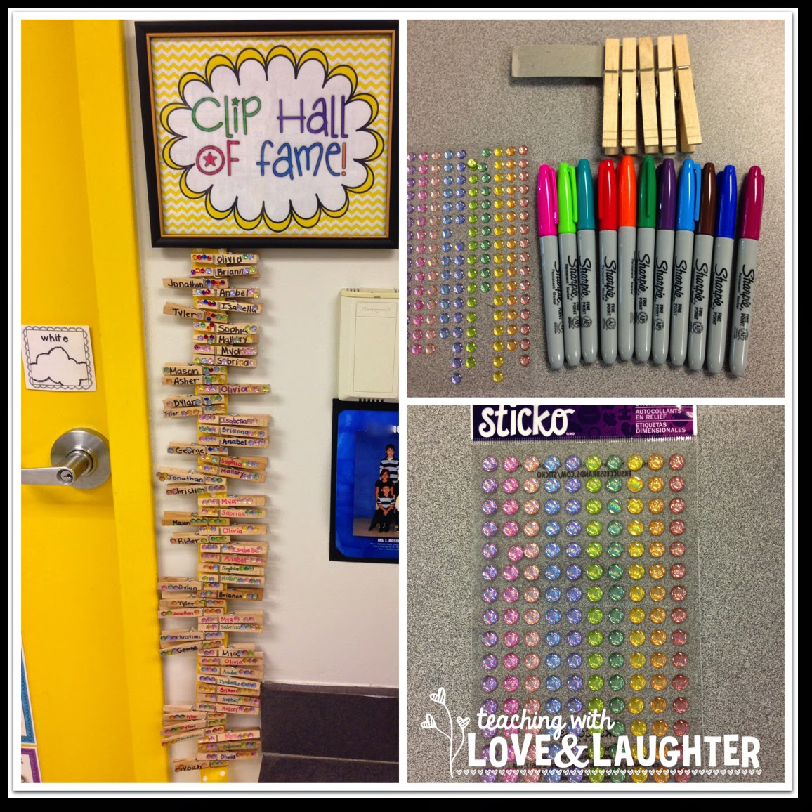 Teaching With Love and Laughter: Bright Idea: Clip Hall of Fame - Clip ...