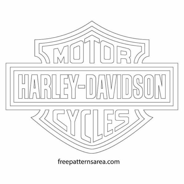 Free clip harley davidson stencil, Download Free clip harley davidson ...