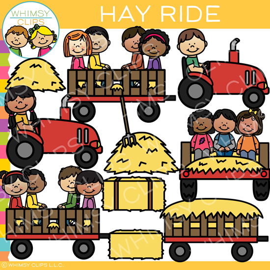 Hayride Silhouette Clip Art - Clip Art Library