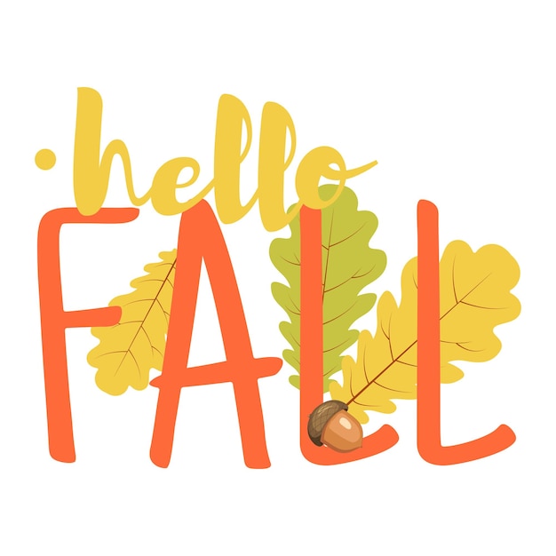 TEMPLATE: Hello Fall - Etsy | Hello autumn, Fall clip art, Fall ...