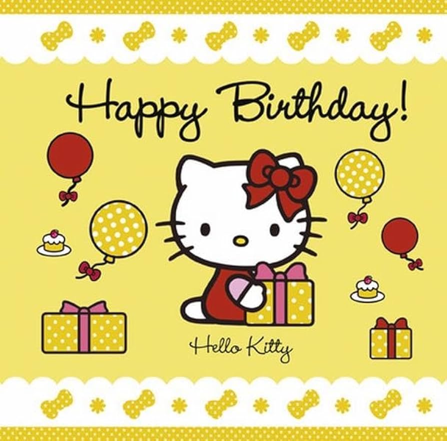 Free Clip Hello Kitty Happy Birthday, Download Free Clip Hello Kitty 