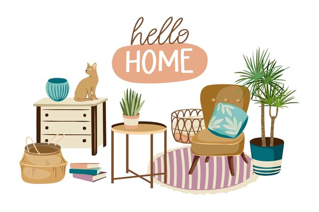 Free clip home decor, Download Free clip home decor png images, Free ...