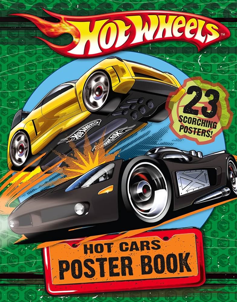 Hot Cars Poster Book (Hot Wheels) - Clip Art Library