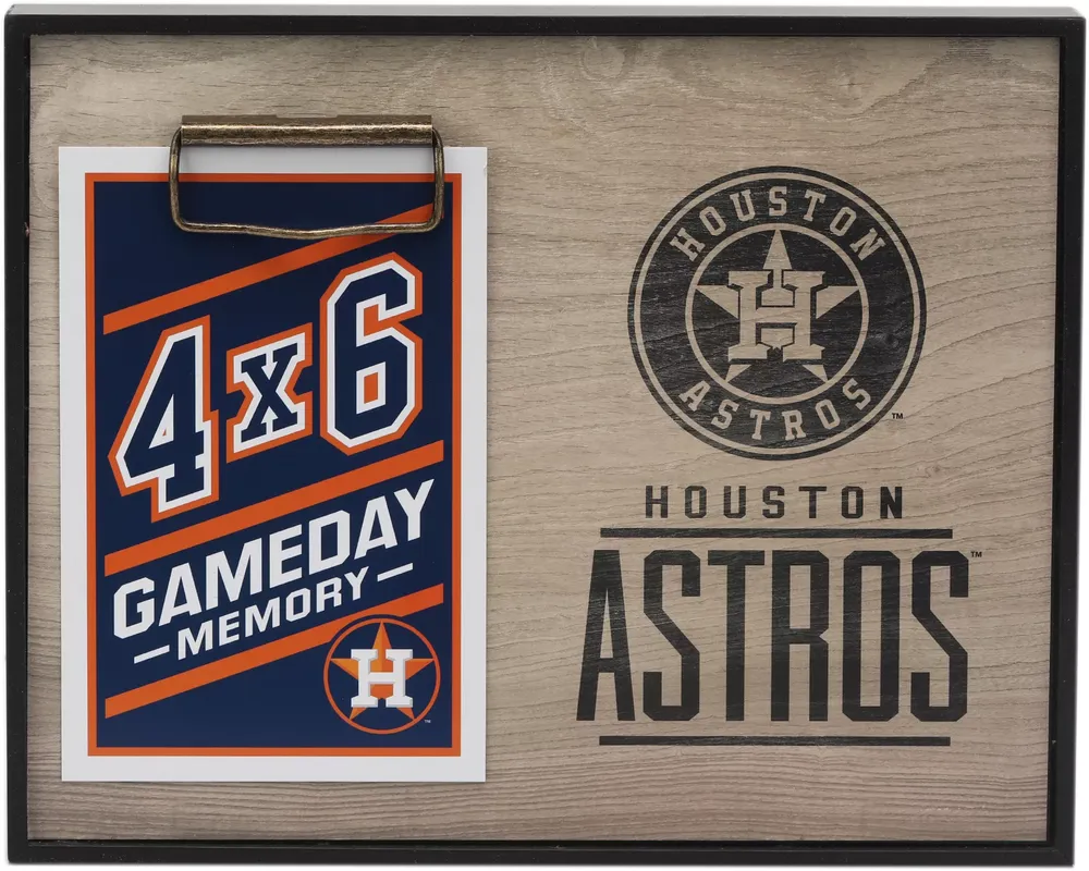 Brown Houston Astros Bifold Money Clip Wallet - Clip Art Library